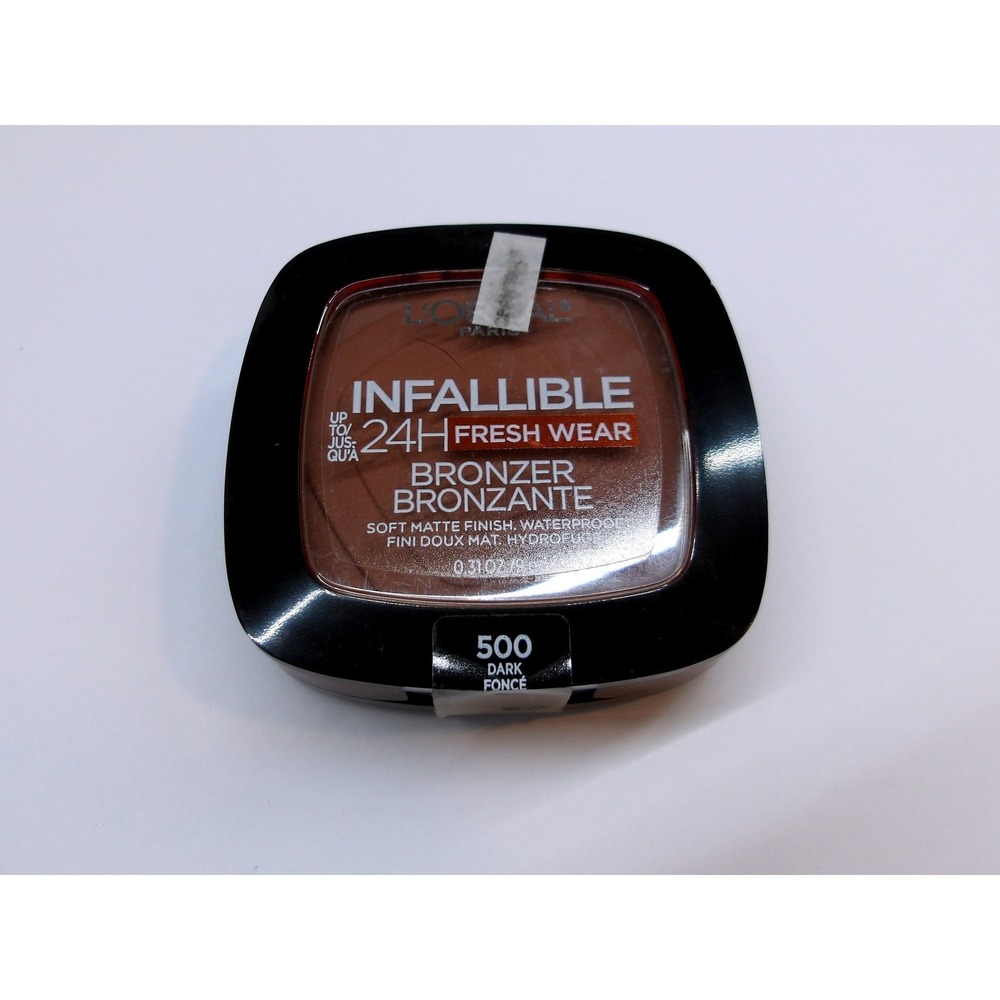 L'Oreal Infallible 24H Bronzer 500 Dark Soft Matte Waterproof 0.31oz /#26830